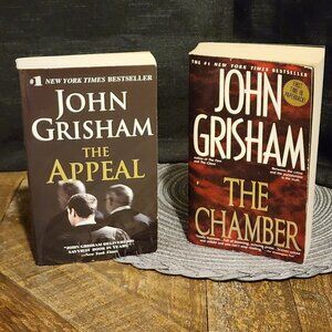 Pair of John Grisham Books - The Appeal and The Chamber